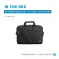 HP Renew Bæreskuldertaske 17.3 Ocean-bound recycled plastic 600D polyester Sort